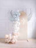 2 Ballons mylar ailes - blanc