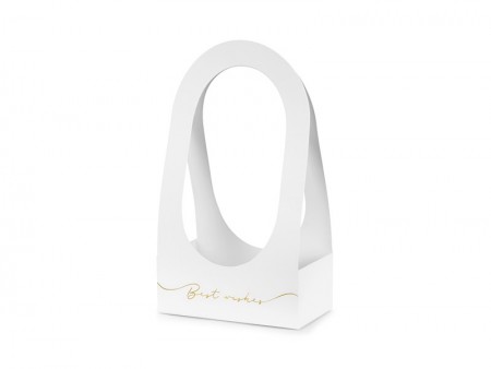 Boîte à fleurs Best Wishes...