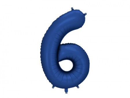 Ballon mylar Chiffre '6'-...
