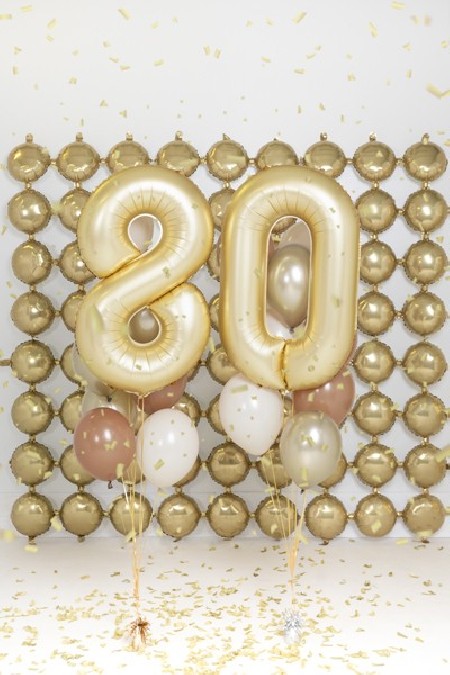 Ballon mylar Chiffre '0'-...