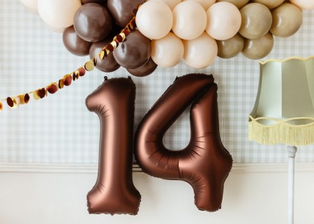 Ballon mylar Chiffre '4'-...