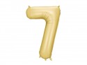 Ballon mylar Chiffre '7'- 86cm - or