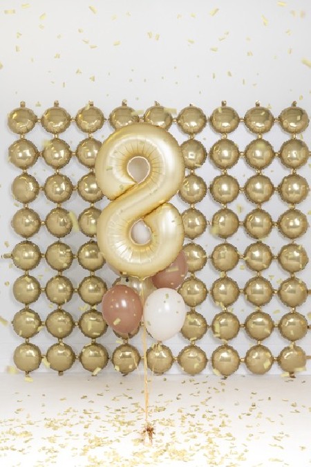 Ballon mylar Chiffre '8'-...