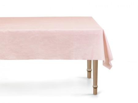 Nappe jetable - rose clair