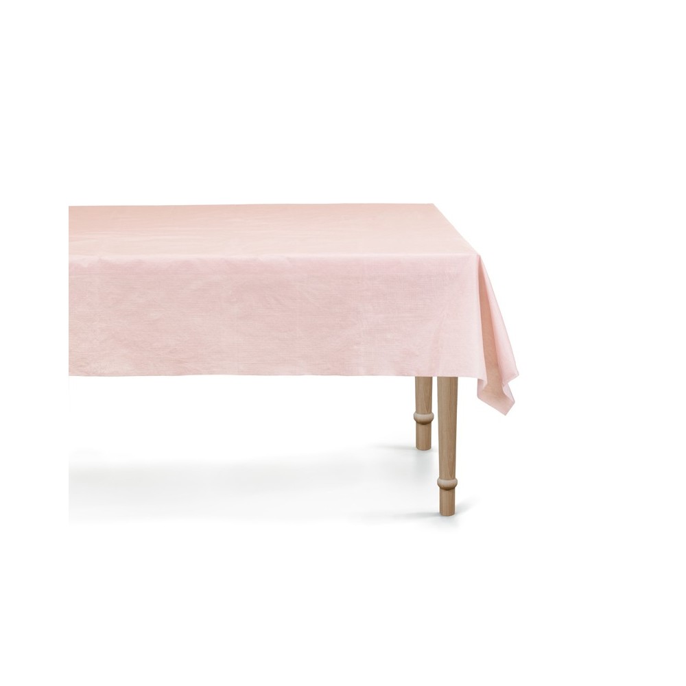 Nappe jetable - rose clair