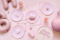 Cake topper acrylique pour gâteau ''Happy Birthday''- rose clair