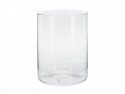 Tube en verre pour bougies - 17 cm