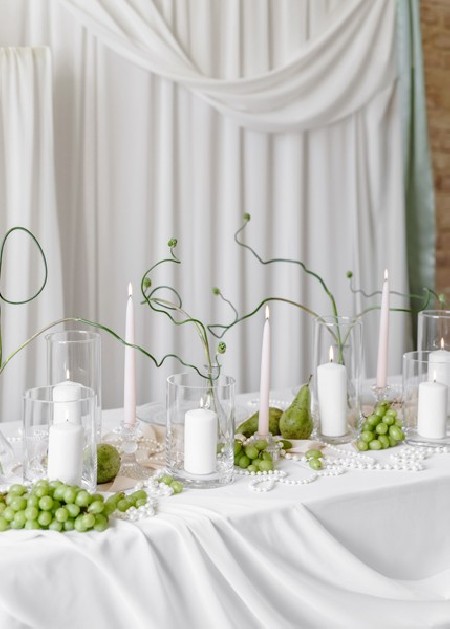 Tube en verre pour bougies...