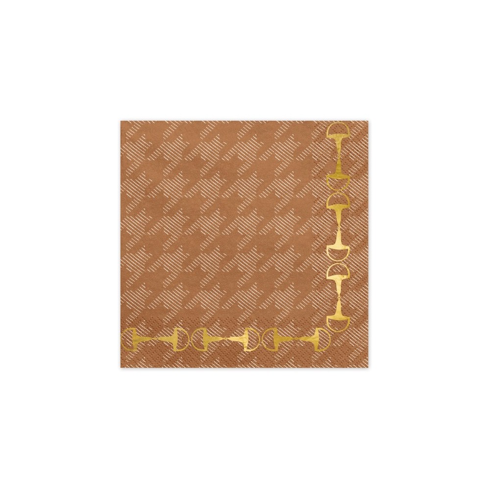 12 Serviettes Etriers