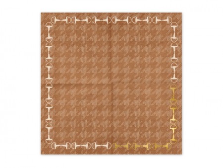 12 Serviettes Etriers