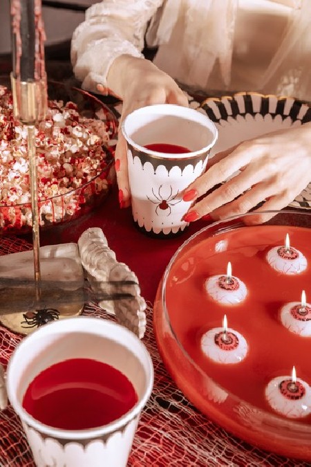 6 Gobelets Araignée