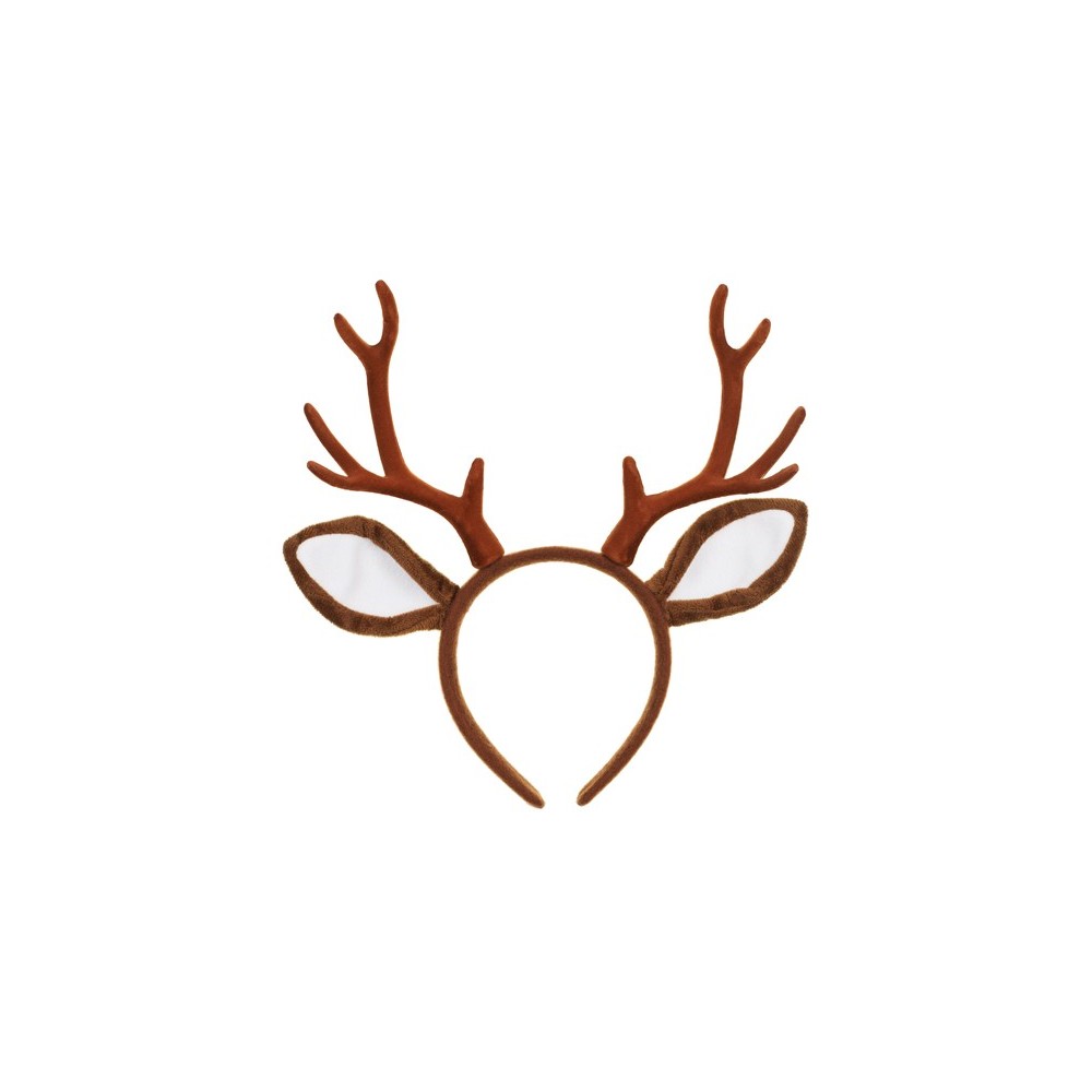 Serre-tête bois de renne avec oreilles