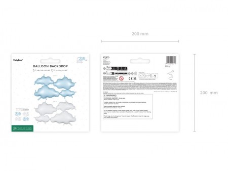 Ballon mylar arrière-plan...