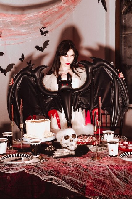 Ballon mylar Chauve-souris...