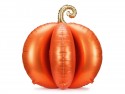Ballon mylar 3D Citrouille debout - 90 cm - orange