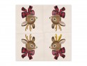 12 Serviettes Cerf