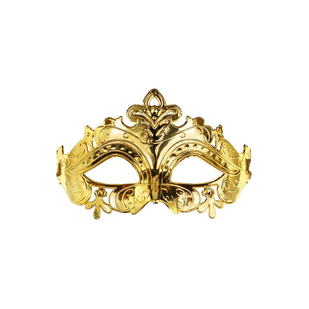 Masque de carnaval - or