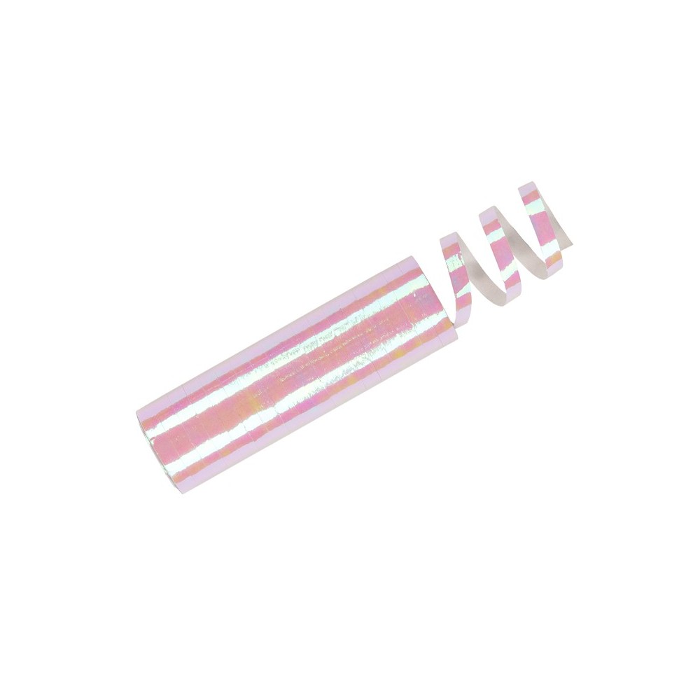 18 Serpentins irisés