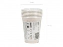 6 Gobelets en papier - beige - 250ml