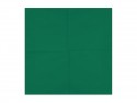 20 Serviettes en papier - vert foncé