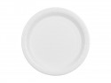 6 Assiettes en papier - blanc - 23 cm