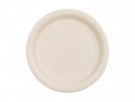 6 Assiettes en papier - beige - 23 cm
