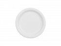 6 Assiettes en papier - blanc - 18 cm