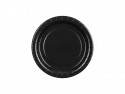 6 Assiettes en papier - noir - 18 cm