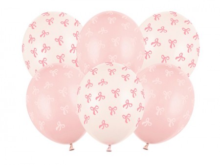 6 Ballons 30 cm - Nœuds