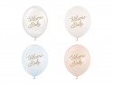 50 Ballons 30 cm - Welcome Baby - mix bleu