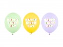 50 Ballons 30 cm - Happy Birthday