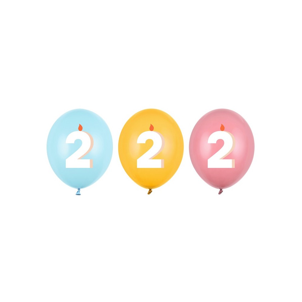 50 Ballons 30 cm - 2- mix