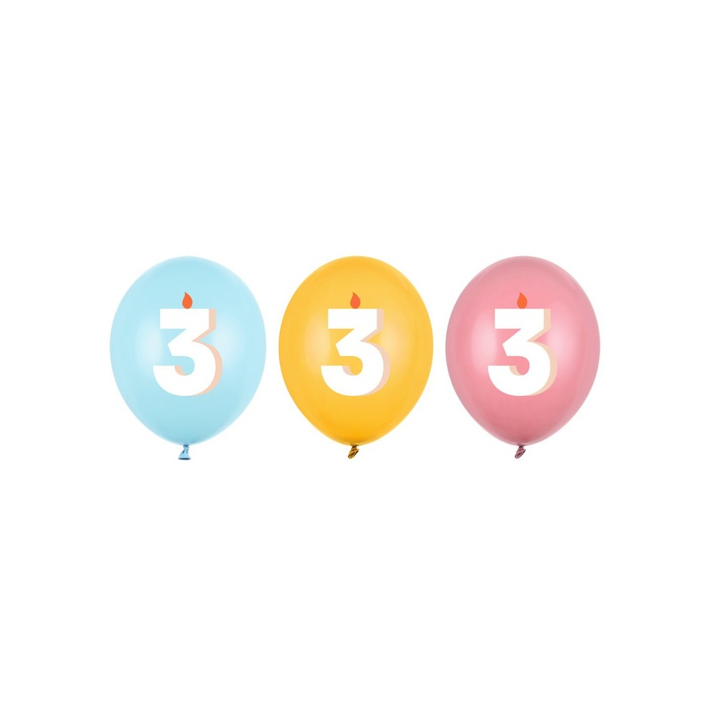 50 Ballons 30 cm - 3- mix