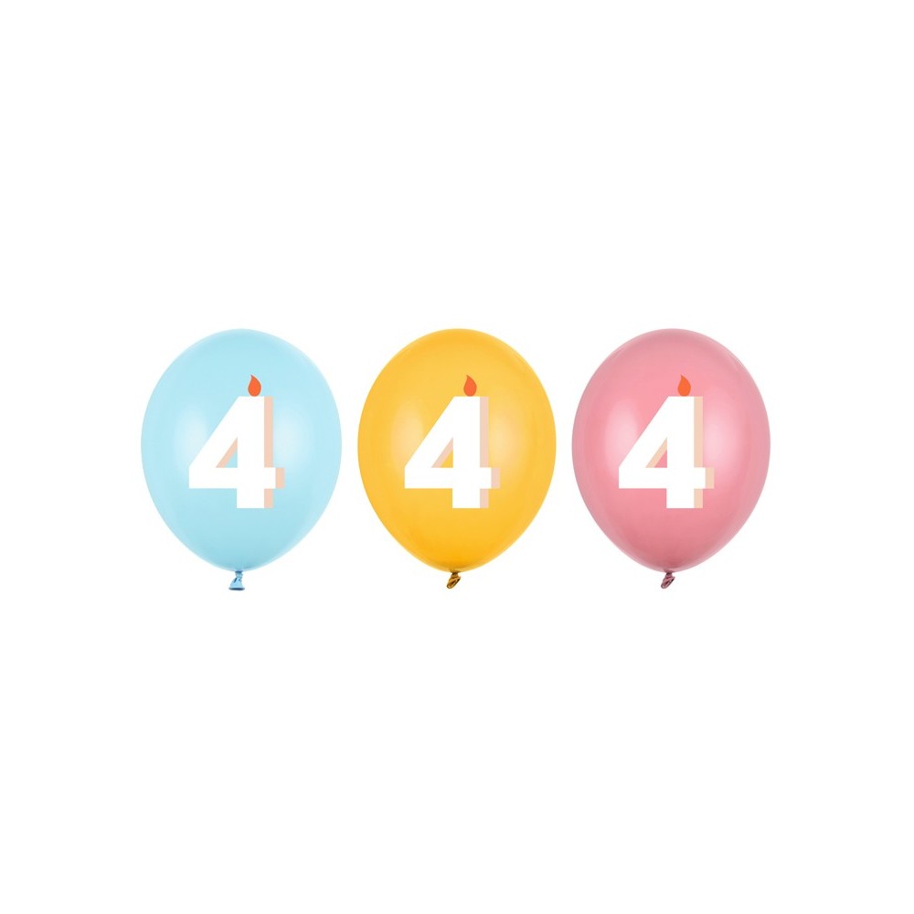 50 Ballons 30 cm - 4- mix