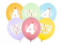 6 Ballons 30 cm - 4- mix