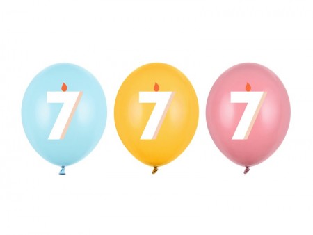 50 Ballons 30 cm - 7- mix