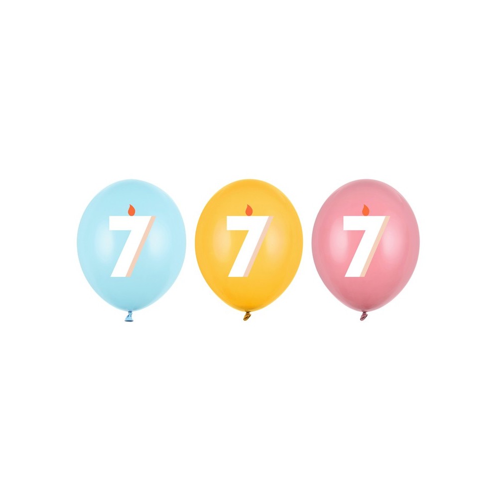 50 Ballons 30 cm - 7- mix
