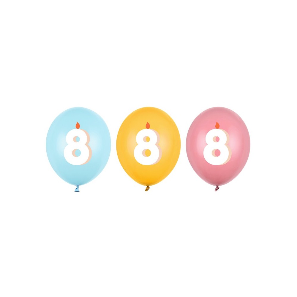 50 Ballons 30 cm - 8- mix
