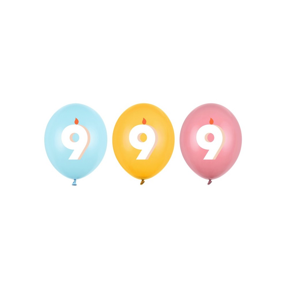 50 Ballons 30 cm - 9- mix
