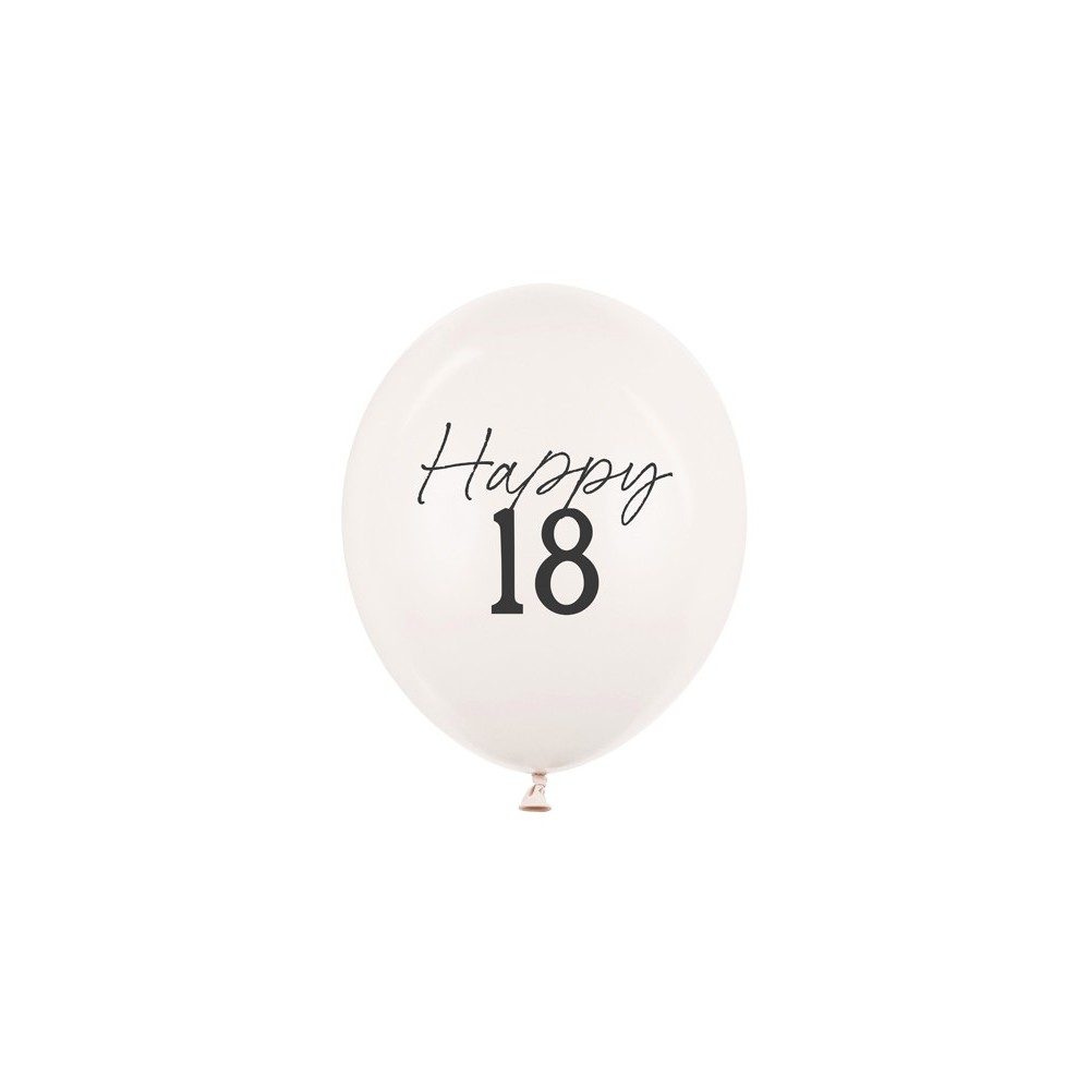 50 Ballons 30 cm - 18- Pastel Off -white