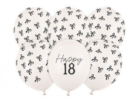 6 Ballons 30 cm - 18-...