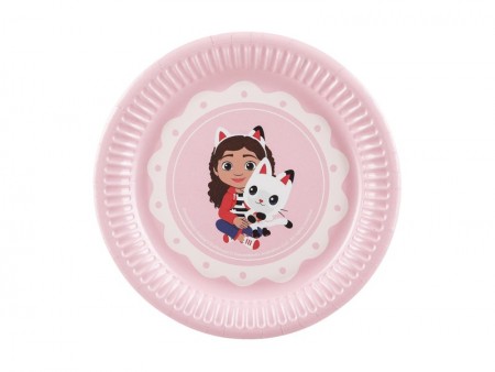 6 Assiettes en papier...