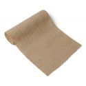 5 m chemin de table jute - 28 cm