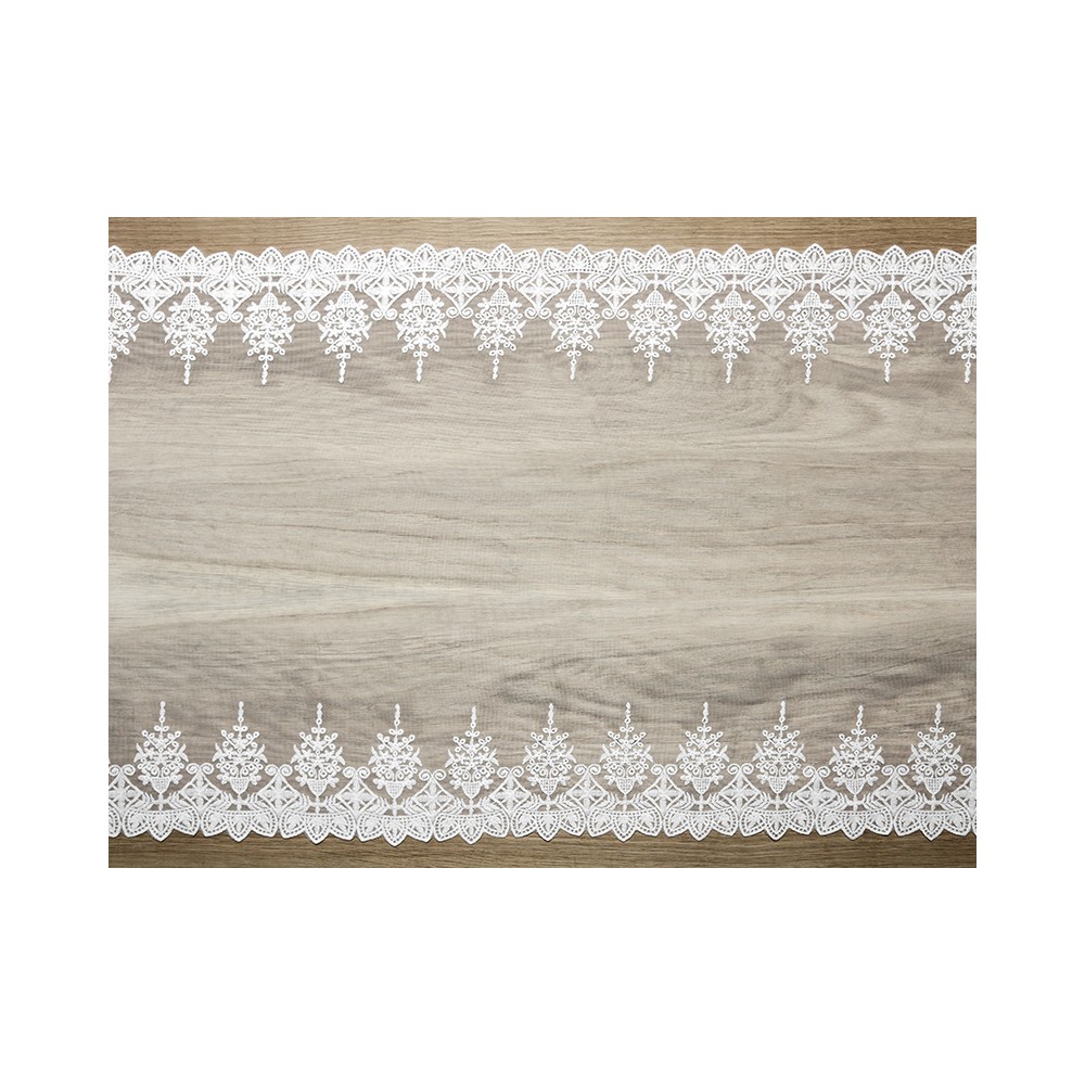 Dentelle, blanc cassé, 0,45 x 9m