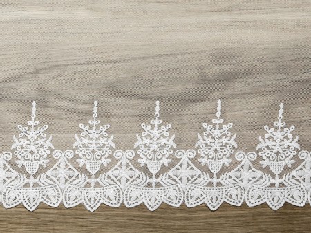 Dentelle, blanc cassé, 0,45...