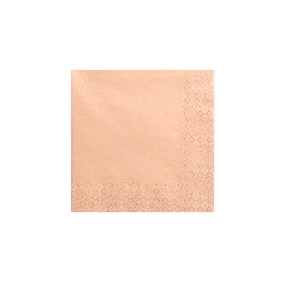 20 serviettes pêche