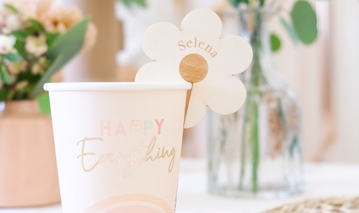 Décoration de mariage cosmic vibration